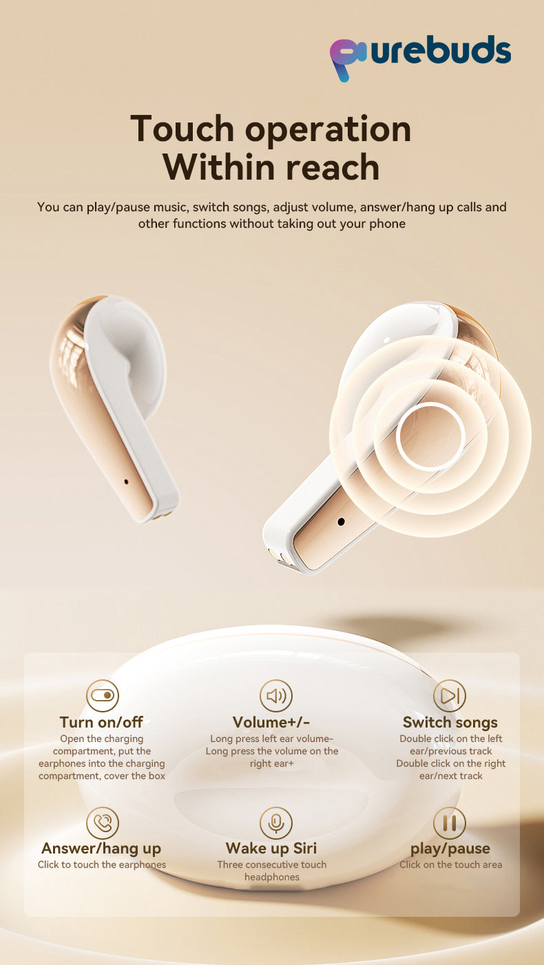 Purebuds - PB05 Wireless Earbuds